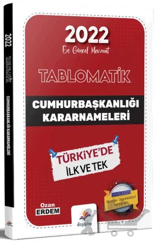 2022 Kaymakamlık Tablomatik Cumhurbaşkanlığı Kararnameleri Mevzuat Konu Anlatımı