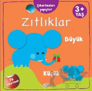 Zıtlıklar Büyük - Küçük Çıkartmaları Yapıştır