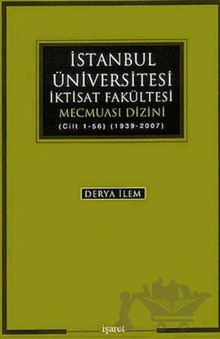 İstanbul Üniversitesi İktisat Fakültesi Mecmuası Dizini