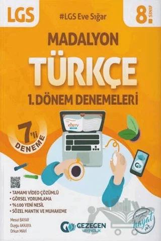 8. Sınıf Madalyon Türkçe LGS 1. Dönem 7'li Denemeleri
