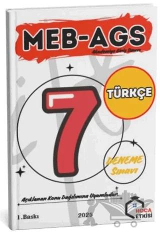 2025 MEB-AGS Sözel Yetenek Türkçe 7 Deneme