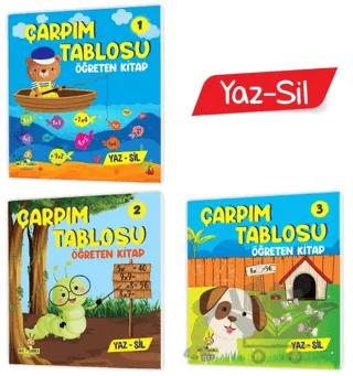 Mucit Karınca Çarpım Tablosu Öğreten Kitap Serisi (YAZ-SİL)