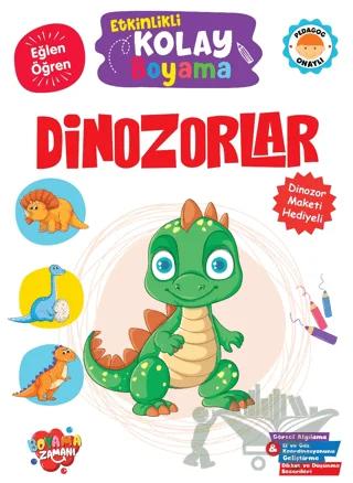 Etkinlikli Kolay Boyama – Dinozorlar
