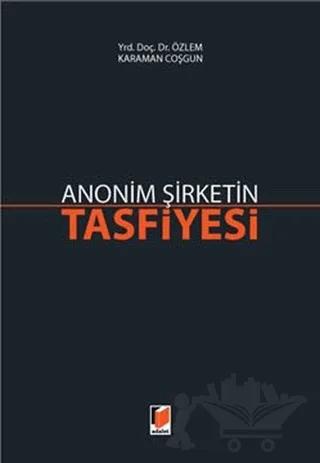 Anonim Şirketin Tasfiyesi