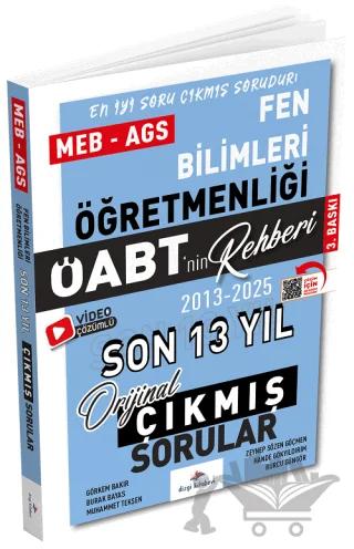 2026 ÖABT MEB-AGS nin Rehberi Fen Bilimleri Öğretmenliği Çıkmış Sorular Son 13 Yıl Çözümlü