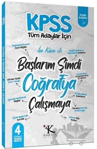 KPSS Başlarım Şimdi Coğrafya Çalışmaya Ders Notları