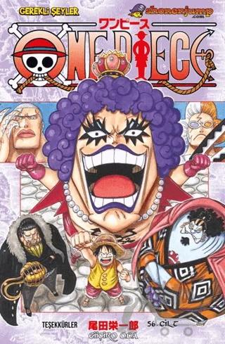 One Piece 56. Cilt – Eiiçiro Oda, Eiiçiro Oda – Gerekli Şeyler Yayıncılık kitap kapağı