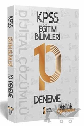 2021 KPSS Eğitim Bilimleri 10 Deneme – Kolektif – İSEM Yayıncılık kitap kapağı