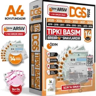 2026 DGS Çıkmış Soru Tıpkı Basım ÖSYM TAM Kitapçık SAY-SÖZ-TM 14lü Deneme D. Çözümlü Türkiye Geneli