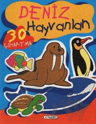 Deniz Hayvanları (30 Çıkartma)