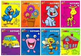 ŞıpŞıp - Renkli Boyamalar (8 Kitap Takım)