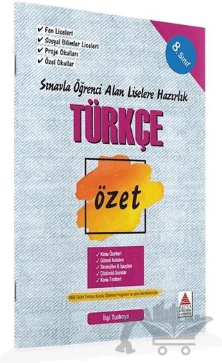 8. Sınıf Türkçe Özet Liselere Hazırlık