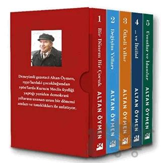 Altan Öymen Anılı Kitaplar Dizisi 5 Kitap Takım