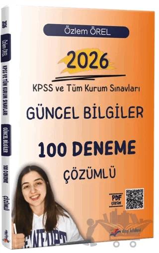 2026 KPSS ve Tüm Kurum Sınavları Güncel Bilgiler Tamamı PDF Çözümlü 100 Deneme Sınavı