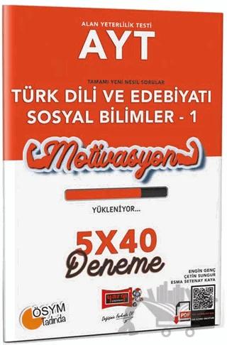 Yargı Yayınları AYT Türk Dili ve Edebiyatı Sosyal Bilimler - 1 5x40 Deneme