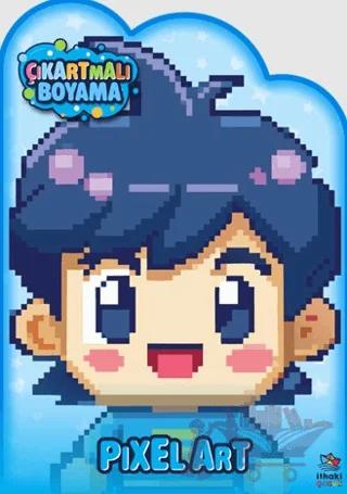 Pixel Art Zamanı – Çıkartmalı Boyama Kitabı