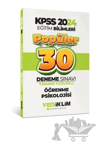 2024 Eğitim Bilimleri Öğrenme Psikolojisi Popüler Tamamı Çözümlü 30 Deneme