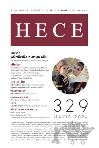 Hece Dergisi - Sayı: 329 Mayıs 2024 – Hece Dergisi kitap kapağı