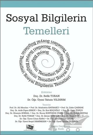 Sosyal Bilgilerin Temelleri – Kolektif – Anı Yayıncılık kitap kapağı