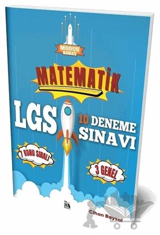 LGS Matematik 10 Deneme Sınavı – Cihan Baysal – Modus Yayınları kitap kapağı