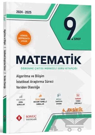 9. Sınıf Matematik Algoritma ve Bilişim İstatistiksel Araştırma Süreci Veriden Olasılığa Soru Kitapçığı