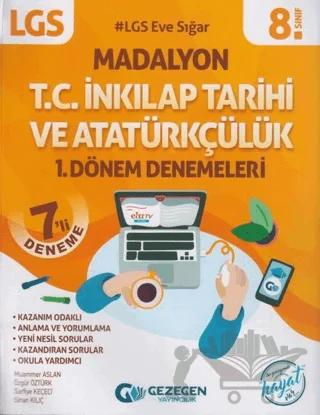 LGS 8. Sınıf TC İnkılap Tarihi ve Atatürkçülük 1. Dönem 7'li Deneme – Kolektif – Gezegen Yayıncılık kitap kapağı