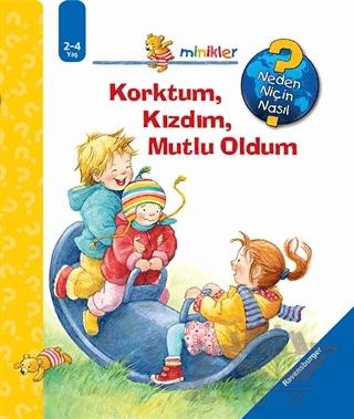 Ravensburger Minikler - Serisi Korktum Kızdım Mutlu Oldum