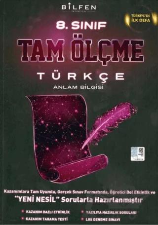 8. Sınıf Türkçe Tam Ölçme Yeni