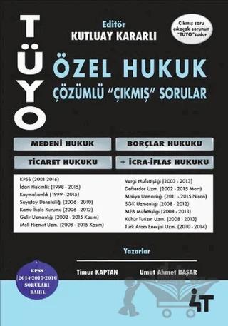 TÜYO Özel Hukuk Çözümlü Çıkmış Sorular