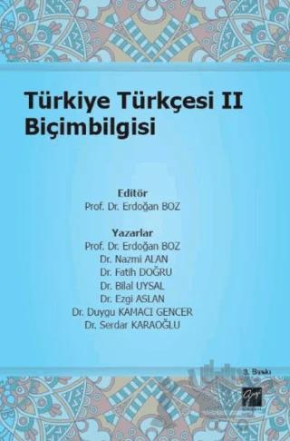 Türkiye Türkçesi 2 Biçimbilgisi