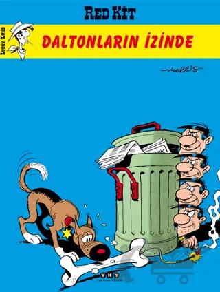 Red Kit - Daltonların İzinde – Rene Goscinny – Yapı Kredi Yayınları kitap kapağı