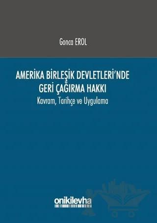 Amerika Birleşik Devletleri'nde Geri Çağırma Hakkı