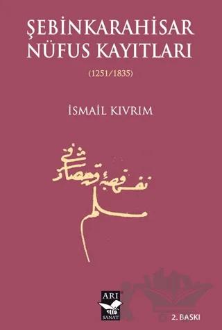 Şebinkarahisar Nüfus Kayıtları (1251/1835)