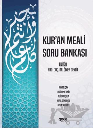 Kur’an Meali Soru Bankası