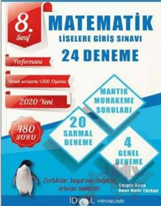 8. Sınıf Matematik 24 Deneme