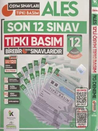 2024 ALES ÖSYM Tıpkı Basım Çıkmış Soru 12li Deneme Paketi Video Ve Dijital Çözümlü Türkiye Geneli