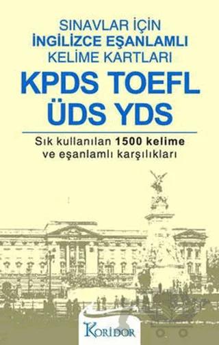 KPDS, TOEFL, ÜDS, YDS