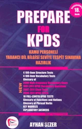 Prepare for KPDS – Kolektif – Pelikan Tıp Teknik Yayıncılık kitap kapağı