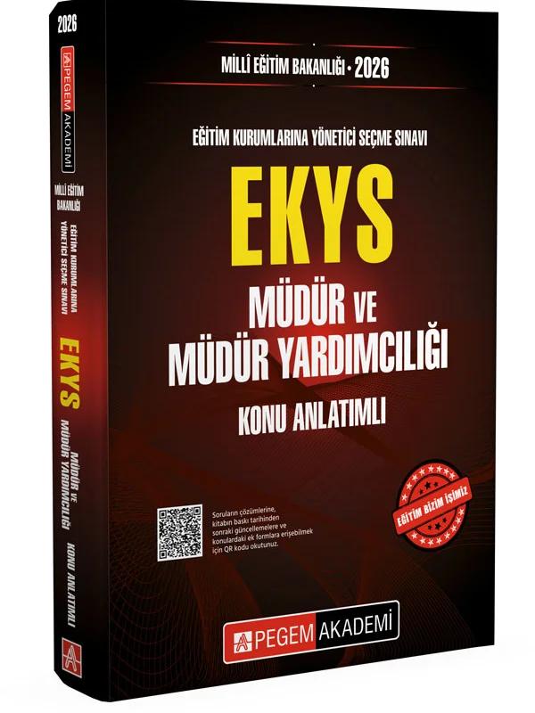2026 MİLLİ EĞİTİM BAKANLIĞI (EKYS) Müdür Ve Müdür Yardımcılığı Konu Anlatımlı