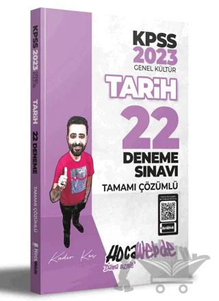 Hocawebde 2023 KPSS Tarih Tamamı Çözümlü 22 Deneme Sınavı
