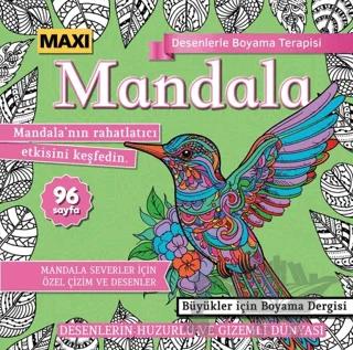 Maxi Mandala Desenlerle Boyama Terapisi 13