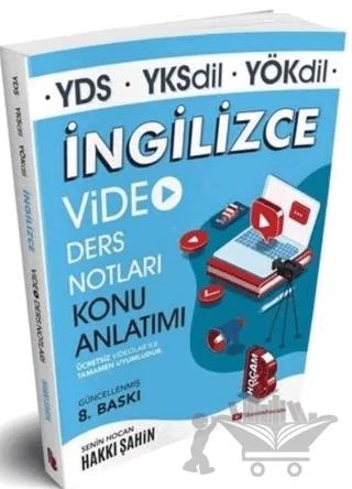 YDS YKSDİL YÖKDİL Video Ders Notları Konu Anlatımı