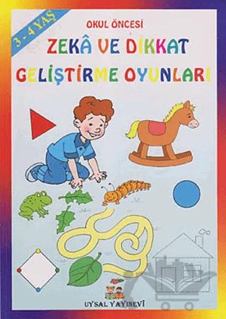Okul Öncesi Zeka ve Dikkat Geliştirme Oyunları - 3-4 Yaş