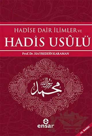 Hadise Dair İlimler ve Hadis Usulü