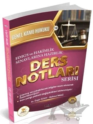 2026 HMGS Hakimlik HUKAL Genel Kamu Hukuku Ders Notları