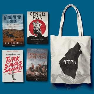 Kadim Türkler Seti 4 Kitap (Bez Çanta Hediyeli)