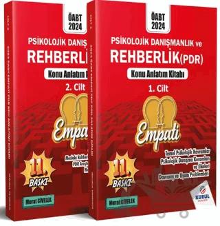 2024 ÖABT Empati Psikolojik Danışmanlık ve Rehberlik Konu Anlatımlı Modüler Set