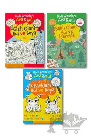 Gizli Nesneleri Ara Bul Seti - 3 Kitap