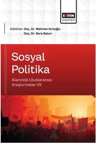 Sosyal Politika Alanında Uluslararası Araştırmalar