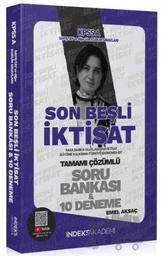 KPSS A Grubu İktisat Son Beşli Soru Bankası ve 10 Deneme Çözümlü